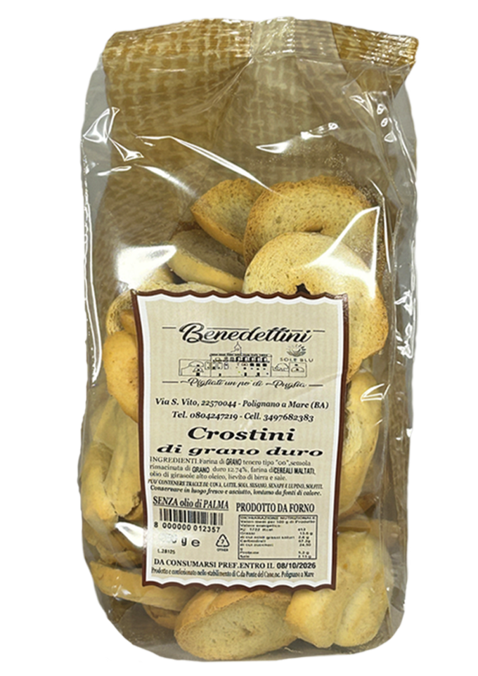 Crostini di grano duro