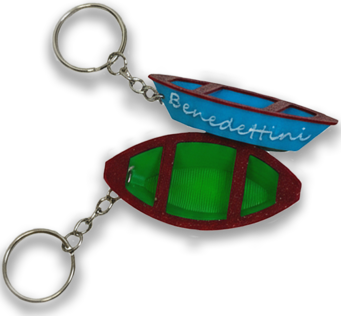 Portachiavi Barchetta benedettini